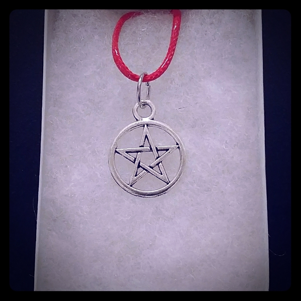 Silver Pentagram Necklace